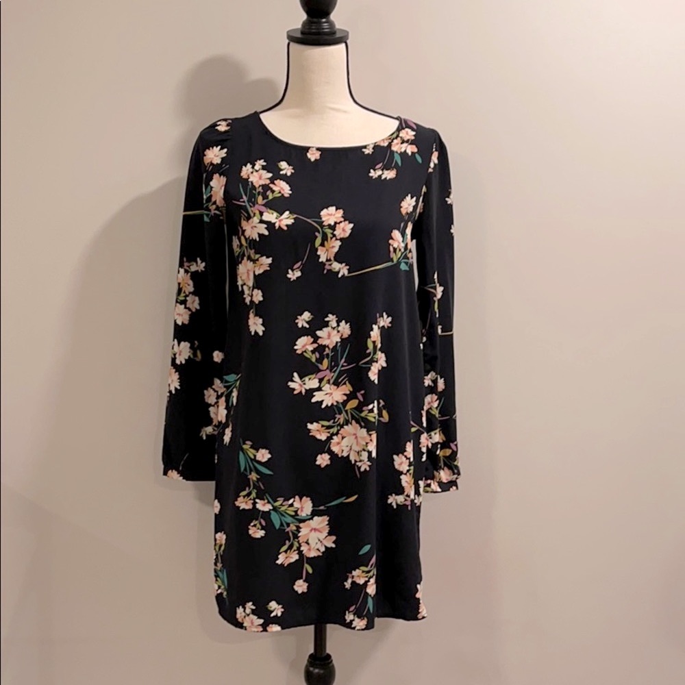 Blue Floral Gabriella Rocha Dress